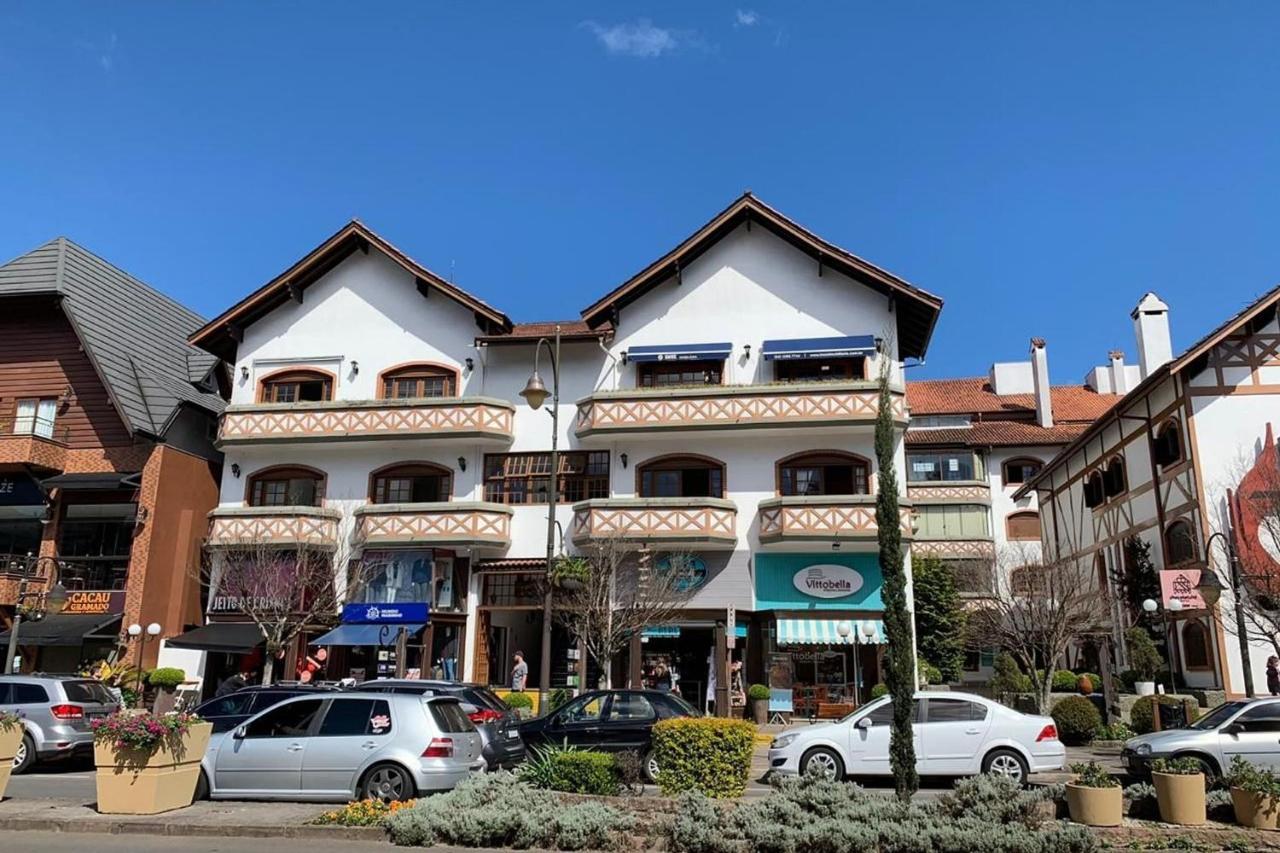 Ap. De 4 Quartos Com Ar A 150M Da Rua Coberta Gramado Dış mekan fotoğraf