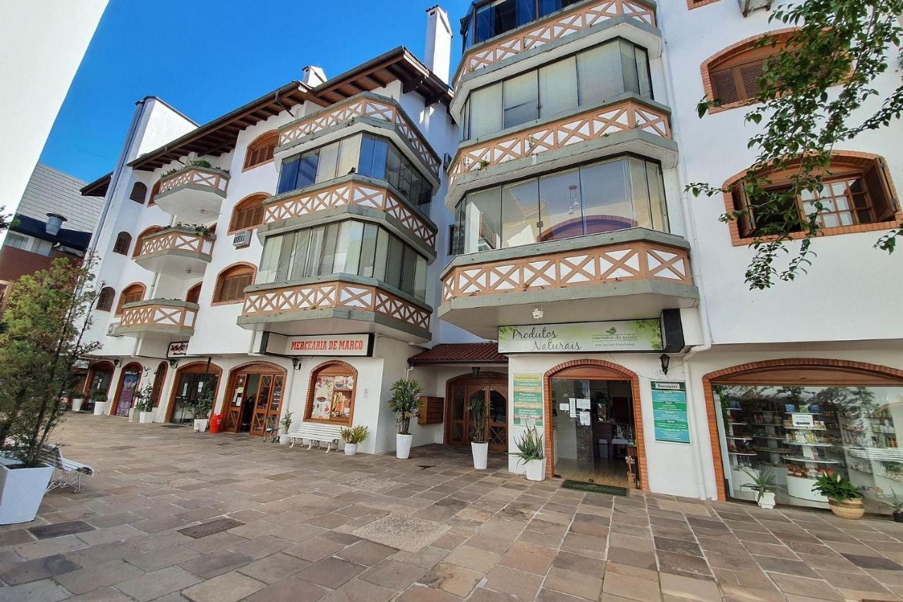 Ap. De 4 Quartos Com Ar A 150M Da Rua Coberta Gramado Dış mekan fotoğraf